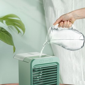 JENNIOEM Kipas Cooler Pendingin Ruangan Mini Air Conditioner AC Arctic - SL08 - Green - 2