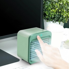 JENNIOEM Kipas Cooler Pendingin Ruangan Mini Air Conditioner AC Arctic - SL08 - Green - 3
