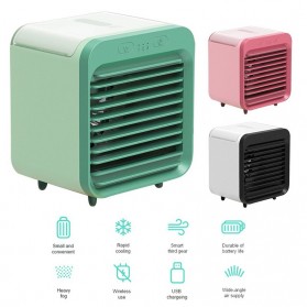 JENNIOEM Kipas Cooler Pendingin Ruangan Mini Air Conditioner AC Arctic - SL08 - Green - 5