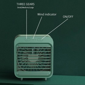 JENNIOEM Kipas Cooler Pendingin Ruangan Mini Air Conditioner AC Arctic - SL08 - Green - 6