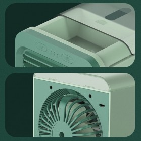 JENNIOEM Kipas Cooler Pendingin Ruangan Mini Air Conditioner AC Arctic - SL08 - Green - 9