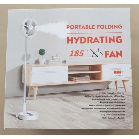 HAEGER Kipas Angin Meja Portable Humidifying Retractable Table Fan - HA9 - White - 15