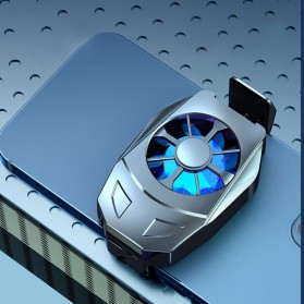 Willkey Smartphone Cooling Fan Kipas Pendingin Radiator Heat Sink Micro USB - L02 - Silver - 8