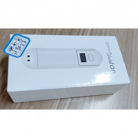 Alloet Kipas Angin Portable Smartphone Clip USB Rechargeable - FA21 - White - 12