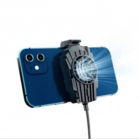 TaffGO Smartphone Cooling Fan Kipas Pendingin Radiator Heat Sink - G6 - Black - 2