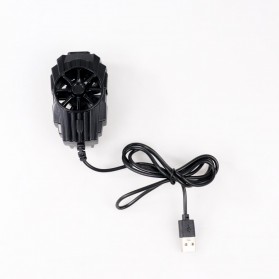 TaffGO Smartphone Cooling Fan Kipas Pendingin Radiator Heat Sink - G6 - Black - 3