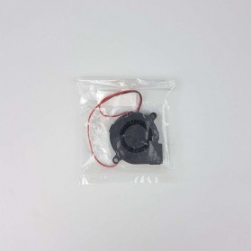 Pengdalantu Kipas Cooling Turbo Blower Fan Brushless 3D Printer Parts 12V - 5015 - Black - 4