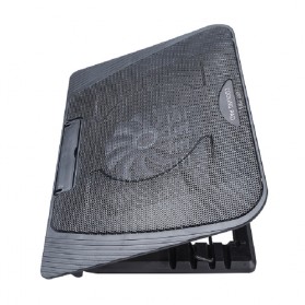 NAJU Notebook Cooler Pad Laptop Ultra Thin Radiator Cooling Base - N151 - Black - 4