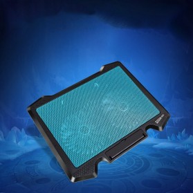 NAJU Notebook Cooler Pad Laptop Ultra Thin Radiator Cooling Base - S200 - Black - 4
