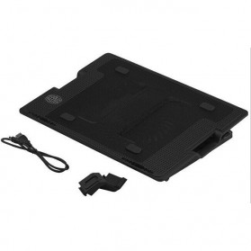 NAJU Notebook Cooler Pad Laptop Ultra Thin Radiator Cooling Base - NB339 - Black - 2