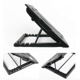NAJU Notebook Cooler Pad Laptop Ultra Thin Radiator Cooling Base - NB339 - Black - 4