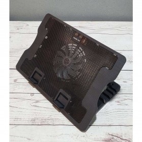 NAJU Notebook Cooler Pad Laptop Ultra Thin Radiator Cooling Base - N88 - Black - 2