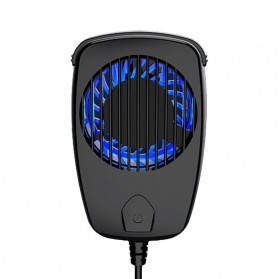 Bluewow Smartphone Cooling Fan Kipas Pendingin Radiator Heat Sink USB Version - TH10 - Black - 2