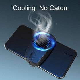 Bluewow Smartphone Cooling Fan Kipas Pendingin Radiator Heat Sink USB Version - TH10 - Black - 3