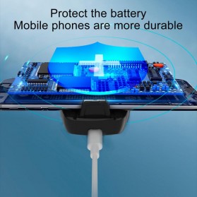 Bluewow Smartphone Cooling Fan Kipas Pendingin Radiator Heat Sink Battery Version - TH10 - Black - 5