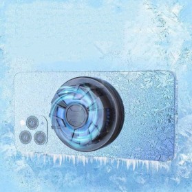 Abay Portable Smartphone Cooling Fan Kipas Pendingin Gaming - C100 - Black - 5