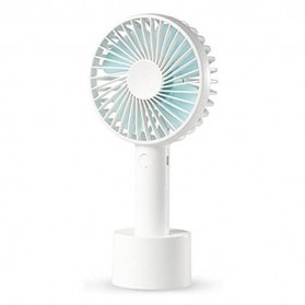 Laptop / Notebook - SOLOVE Kipas Angin Genggam Portable Handheld Mini Fan USB - N9 - White