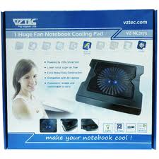 Vztec Big Fan Usb Cooler Pad Vz Nc2173 Black Jakartanotebook vztec big fan usb cooler pad vz nc2173 black jakartanotebook