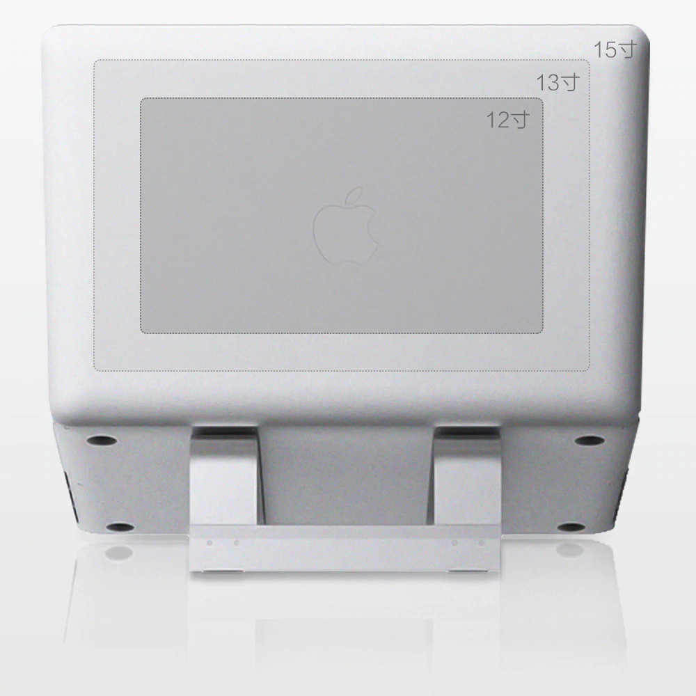 Gambar produk iQunix L-Stand Laptop Holder Aluminium 15 Inch
