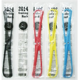 V-tie Holder Stand Laptop Portable Bahan Plastik - Black - 7