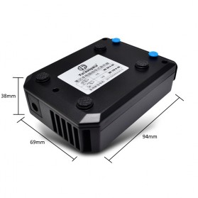 Yuosong Universal Laptop LCD Intelligent Vacuum Cooler - V5 - Black - 6