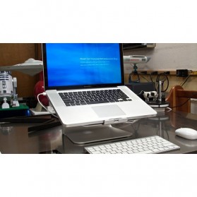 Ergonomic Stand Holder Laptop - 2589 - Silver - 6