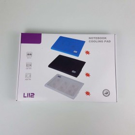 NUOXI Cooling Pad Laptop - L112B - Black - 7