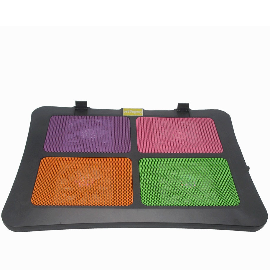 ... Notebook Cooling Pad Computer Radiator 4 Fan - S60 - Black - 1 ...