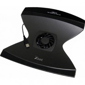 Xbrand Laptop Cooling Pad Stand with USB Fan Model (XB-1009-US) - 1