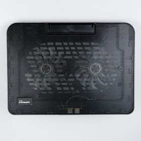 Taffware Cooling Pad Laptop Adjustable Stand 2 Kipas 140mm - N99 - Black - 3