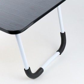 NWDESK Meja Lipat Serbaguna Laptop Portable Desk Minimalist Design - I042767 - Black - 4