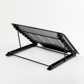 Taffware Portable Laptop Stand Adjustable Angle - IV012 - Black - 2