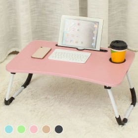 NWDESK Meja  Belajar Laptop  Lipat  Portable  Desk with Bottle 