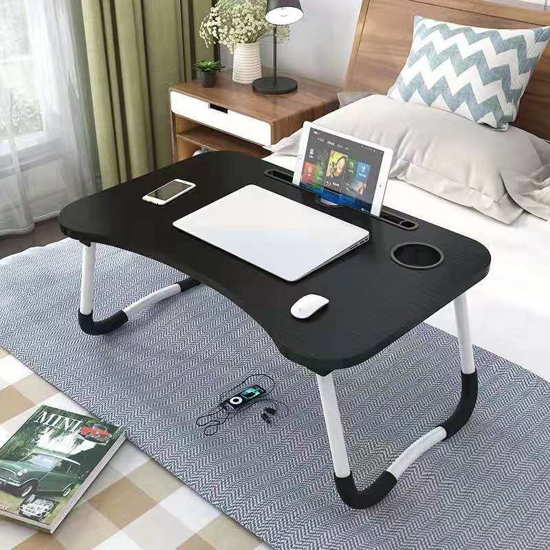 Gambar produk NWDESK Meja Belajar Laptop Lipat Portable Desk with Bottle Hole - L62