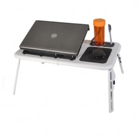 Meja Laptop Multifungsi - LD09 - Black - 3