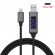 Gambar produk TOPK Kabel Charger Micro USB TPE 3A 1 Meter with Voltage Meter - CS0132