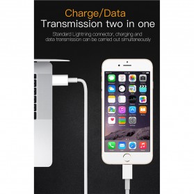 Kabel Charger USB Type C To Lightning 1 Meter -1636 - White - 8