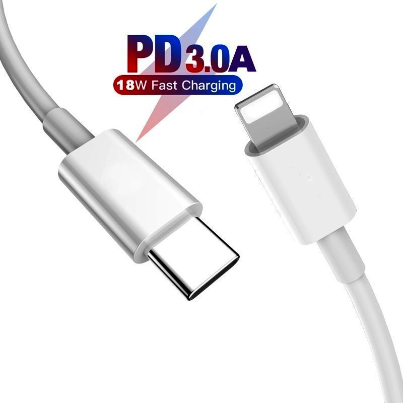 Gambar produk Kabel Charger USB Type C To Lightning 1 Meter -1636