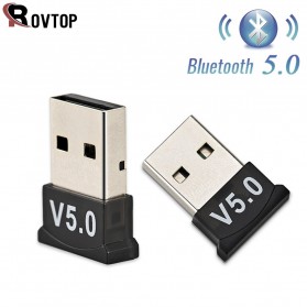 ROVTOP Mini Bluetooth 5.0 Receiver Dongle - ROV-408 - Black