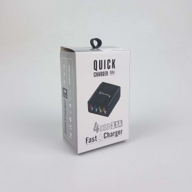 XEDAIN Travel Charger USB Fast Charging 4 Port QC3.0 - 430 - Black - 5