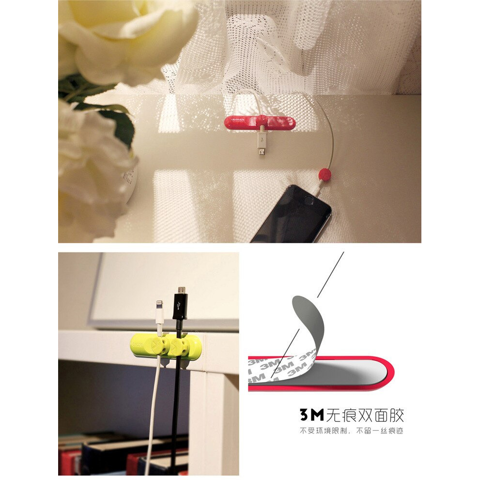 Gambar produk Bcase Klip Kabel Organizer Magnetic Cable Clip - TUP1
