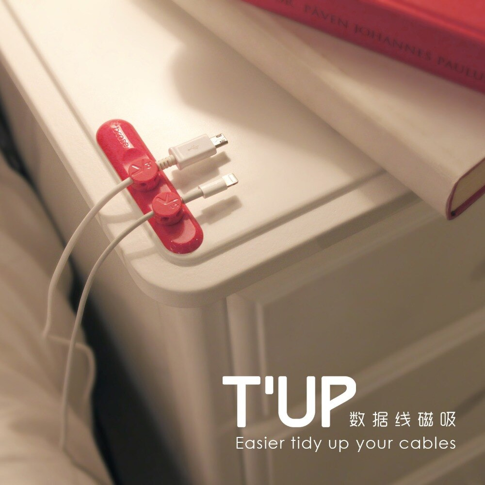 Gambar produk Bcase Klip Kabel Organizer Magnetic Cable Clip - TUP1