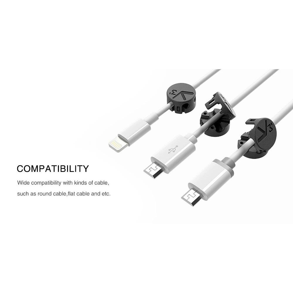 Gambar produk Bcase Klip Kabel Organizer Magnetic Cable Clip - TUP1