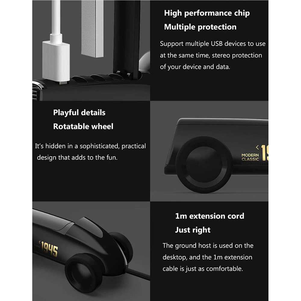 Gambar produk Bcase Classic Car USB Hub USB Extension 4 Port - DSHJ-B-1903