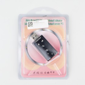 Taffware USB 7.1 Channel Sound Card Adapter - TC-03 - 8