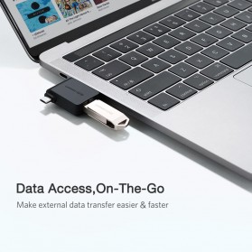 UGREEN OTG Plug Micro USB + USB Type C for Smartphone - 30453 - Black - 4