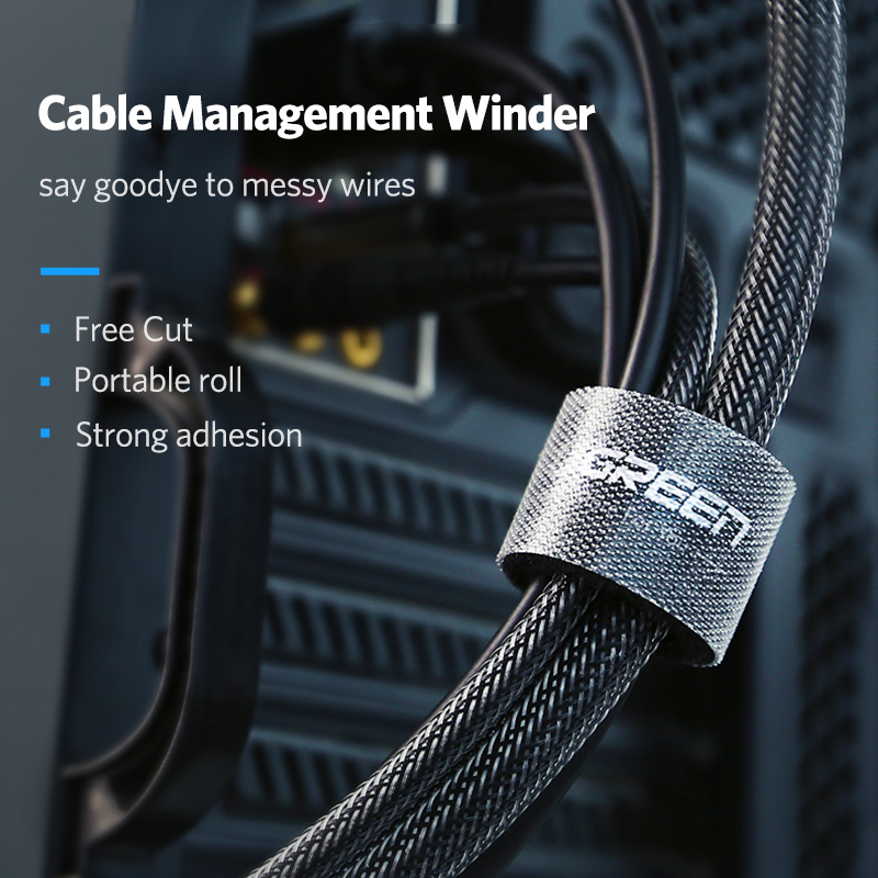 Gambar produk UGREEN Cable Organizer Winder 20 mm x 2 m - 40356
