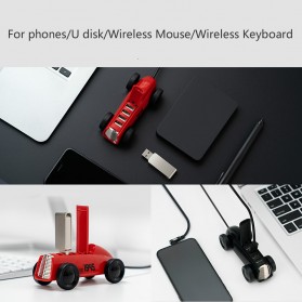 Xiaomi Bcase USB Hub Car Shape 4 Port - DSHJ-B-1903 - Black - 4