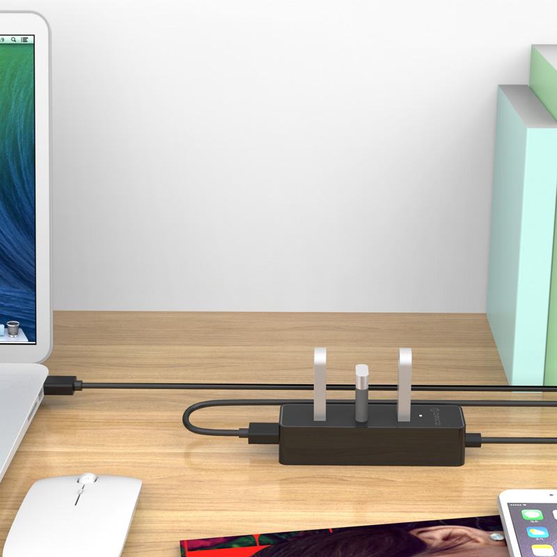 ... Orico Ultra Mini USB 3.0 High Speed HUB 4 Port 30CM Cable - W5PH4-U3 ...