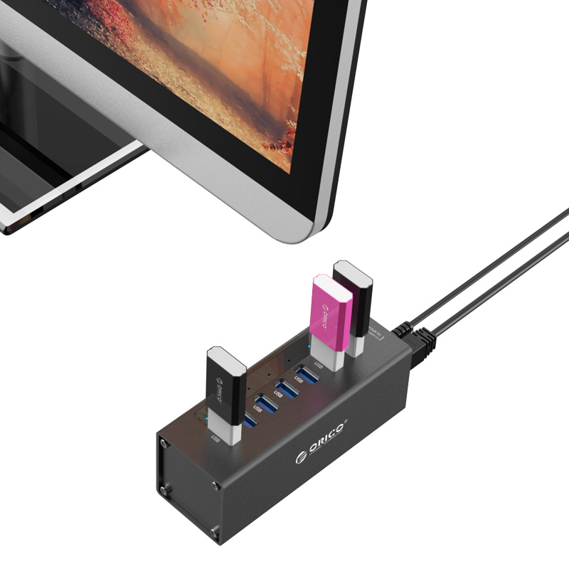 orico aluminium 7 port usb 3 0 hub with 3 3ft usb 3 0 orico aluminium 7 port usb 3 0 hub with 3 3ft usb 3 0